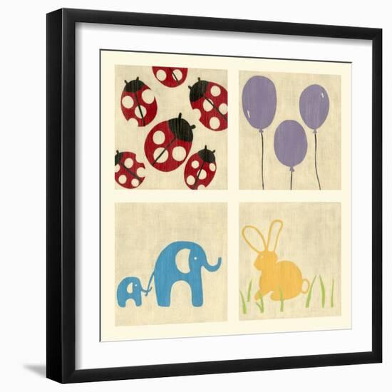 Best Friends Forever II-Chariklia Zarris-Framed Art Print