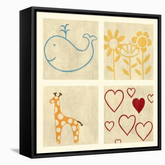 Best Friends Forever III-Chariklia Zarris-Framed Stretched Canvas