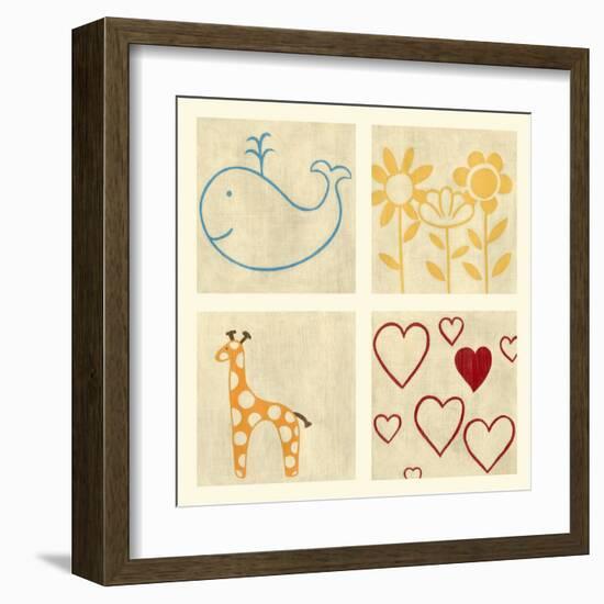 Best Friends Forever III-Chariklia Zarris-Framed Art Print