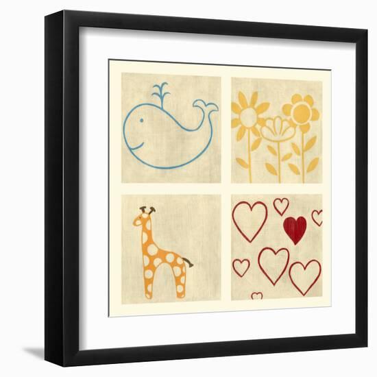 Best Friends Forever III-Chariklia Zarris-Framed Art Print