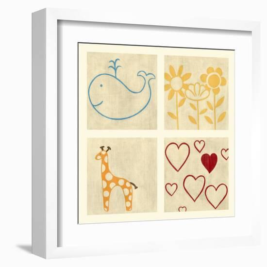 Best Friends Forever III-Chariklia Zarris-Framed Art Print