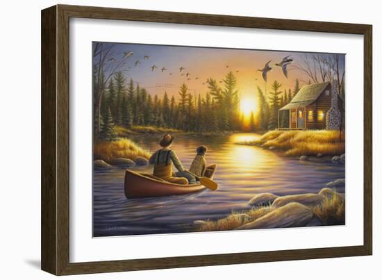 Best Friends Forever-Chuck Black-Framed Giclee Print