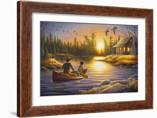 Best Friends Forever-Chuck Black-Framed Giclee Print