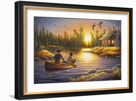 Best Friends Forever-Chuck Black-Framed Giclee Print