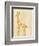 Best Friends - Giraffe-Chariklia Zarris-Framed Art Print