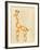 Best Friends - Giraffe-Chariklia Zarris-Framed Premium Giclee Print