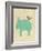 Best Friends - Hippo-Chariklia Zarris-Framed Art Print