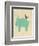 Best Friends - Hippo-Chariklia Zarris-Framed Art Print