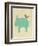 Best Friends - Hippo-Chariklia Zarris-Framed Art Print