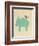 Best Friends - Hippo-Chariklia Zarris-Framed Art Print