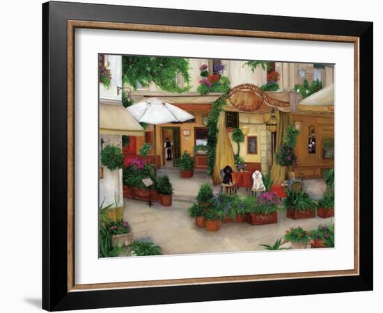 Best Friends in Paris-Betty Lou-Framed Giclee Print