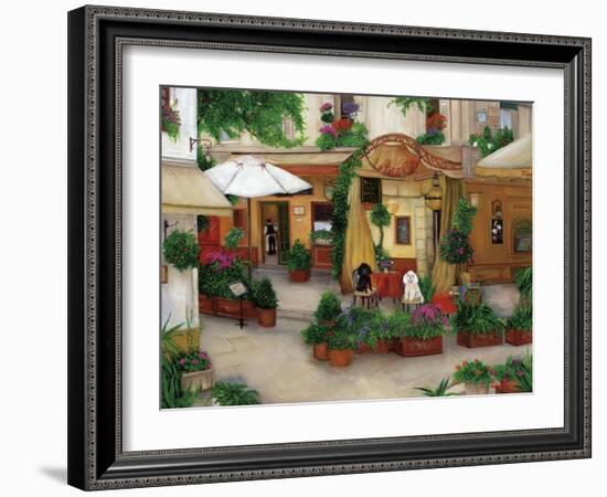 Best Friends in Paris-Betty Lou-Framed Giclee Print