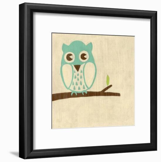 Best Friends - Owl-Chariklia Zarris-Framed Art Print