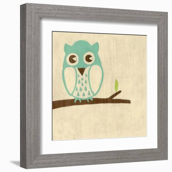 Best Friends - Owl-Chariklia Zarris-Framed Art Print