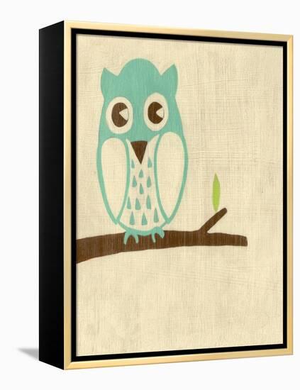 Best Friends - Owl-Chariklia Zarris-Framed Stretched Canvas