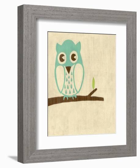 Best Friends - Owl-Chariklia Zarris-Framed Art Print