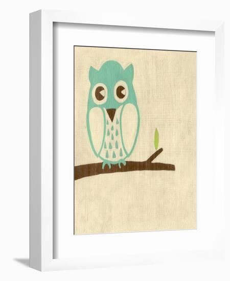 Best Friends - Owl-Chariklia Zarris-Framed Art Print