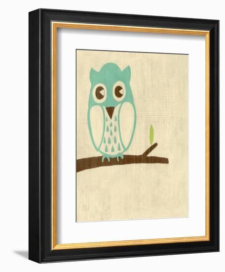 Best Friends - Owl-Chariklia Zarris-Framed Art Print