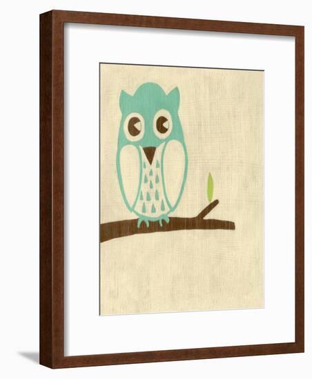 Best Friends - Owl-Chariklia Zarris-Framed Art Print