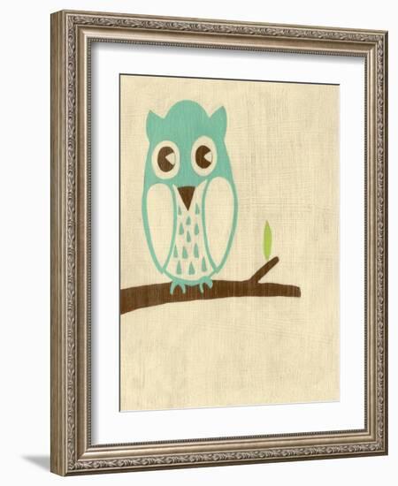 Best Friends - Owl-Chariklia Zarris-Framed Art Print