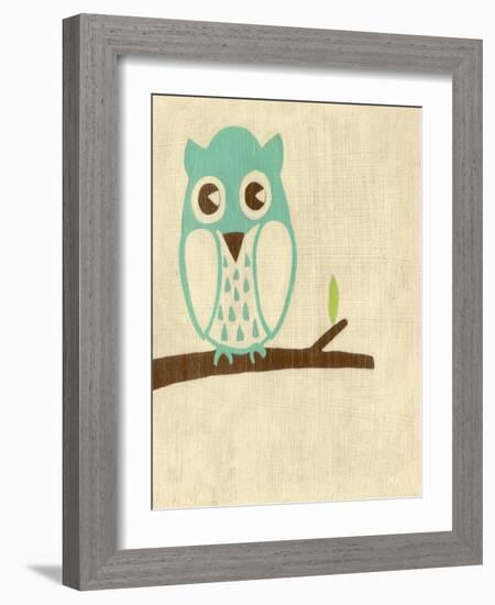 Best Friends - Owl-Chariklia Zarris-Framed Art Print