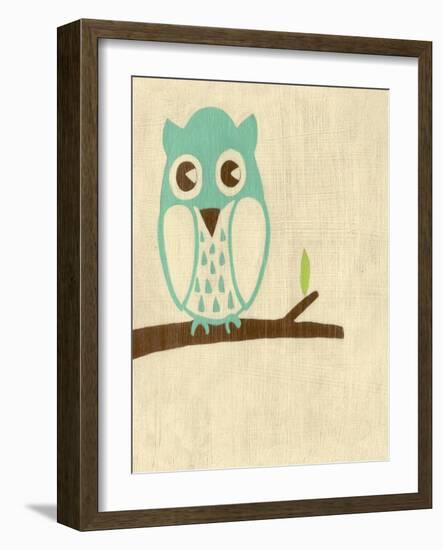 Best Friends - Owl-Chariklia Zarris-Framed Art Print