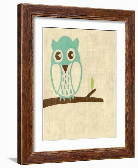 Best Friends - Owl-Chariklia Zarris-Framed Art Print