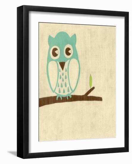 Best Friends - Owl-Chariklia Zarris-Framed Art Print