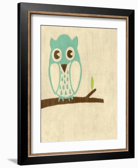 Best Friends - Owl-Chariklia Zarris-Framed Art Print