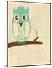 Best Friends - Owl-Chariklia Zarris-Mounted Art Print