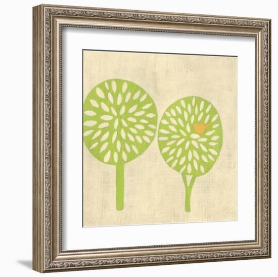 Best Friends - Trees-Chariklia Zarris-Framed Art Print