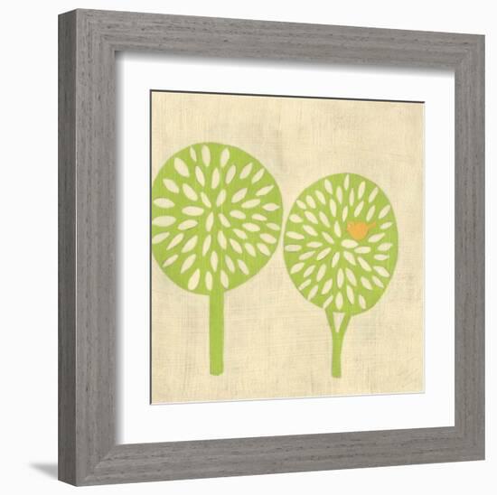 Best Friends - Trees-Chariklia Zarris-Framed Art Print