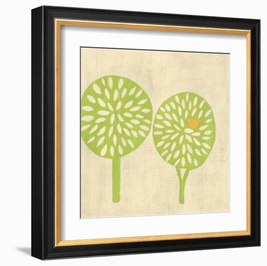 Best Friends - Trees-Chariklia Zarris-Framed Art Print