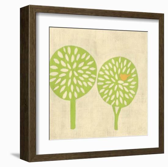 Best Friends - Trees-Chariklia Zarris-Framed Art Print