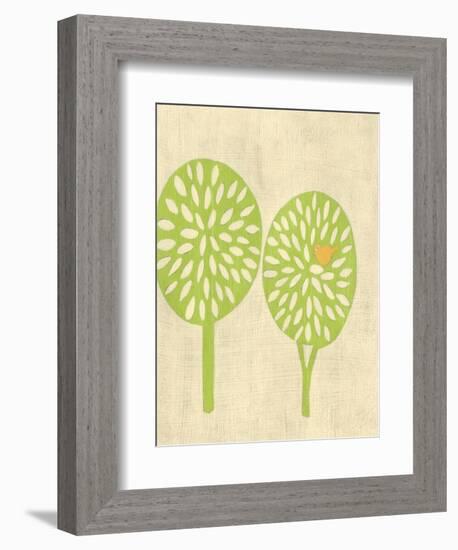 Best Friends - Trees-Chariklia Zarris-Framed Art Print