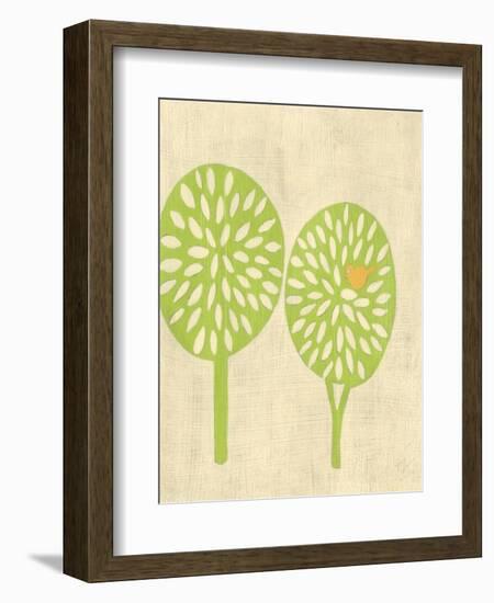 Best Friends - Trees-Chariklia Zarris-Framed Art Print