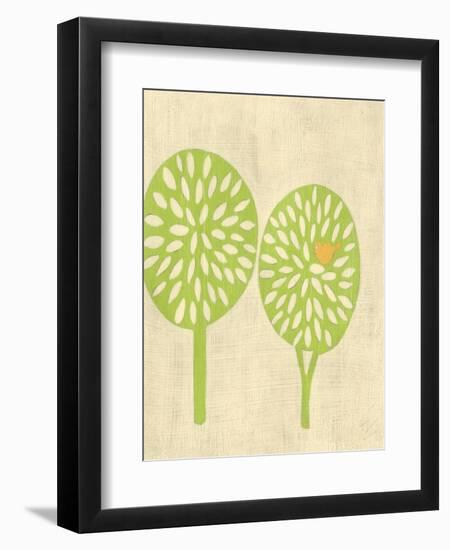 Best Friends - Trees-Chariklia Zarris-Framed Art Print