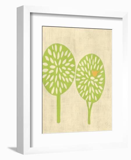 Best Friends - Trees-Chariklia Zarris-Framed Art Print