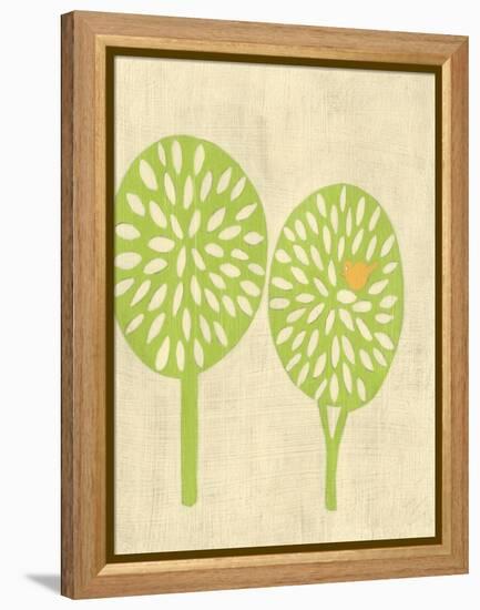 Best Friends - Trees-Chariklia Zarris-Framed Stretched Canvas