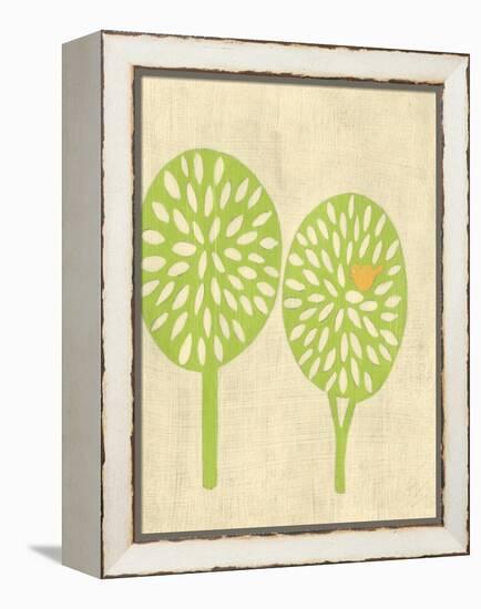 Best Friends - Trees-Chariklia Zarris-Framed Stretched Canvas