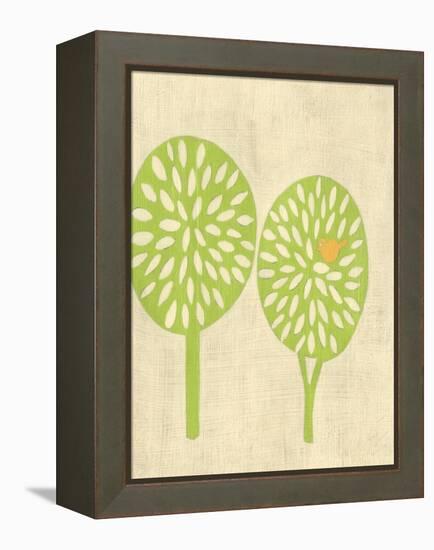 Best Friends - Trees-Chariklia Zarris-Framed Stretched Canvas