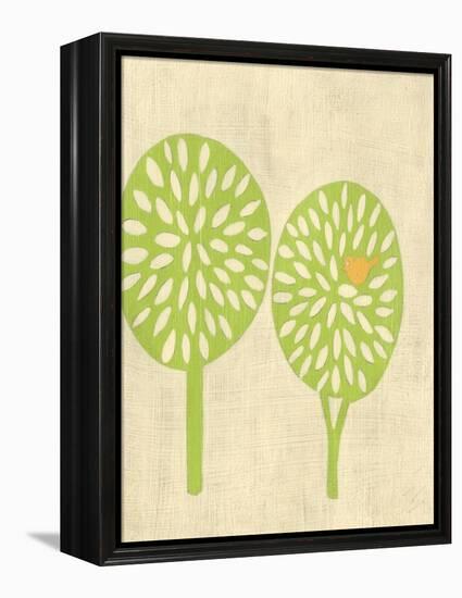 Best Friends - Trees-Chariklia Zarris-Framed Stretched Canvas