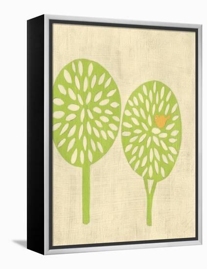 Best Friends - Trees-Chariklia Zarris-Framed Stretched Canvas