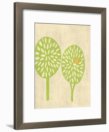 Best Friends - Trees-Chariklia Zarris-Framed Art Print