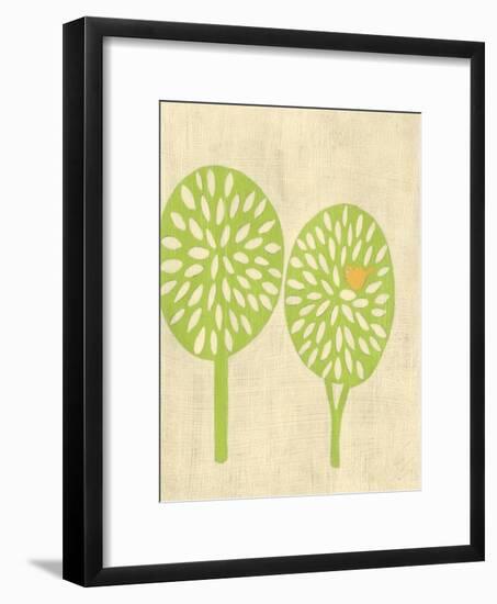 Best Friends - Trees-Chariklia Zarris-Framed Art Print