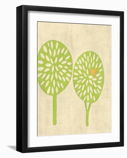 Best Friends - Trees-Chariklia Zarris-Framed Art Print