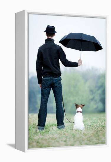 Best Friends-Javier Brosch-Framed Premier Image Canvas