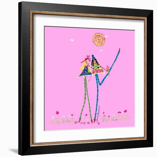 Best Friends-Caroline Benchétrit-Framed Art Print