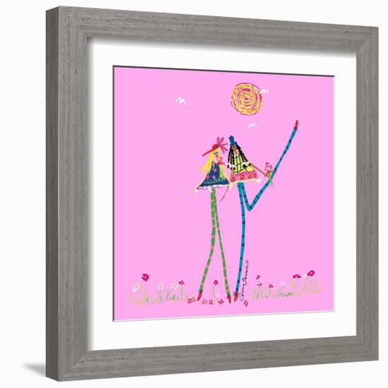 Best Friends-Caroline Benchétrit-Framed Art Print