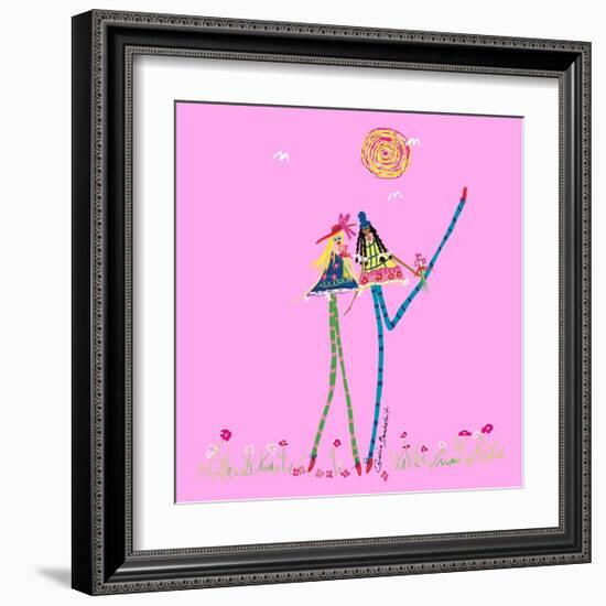 Best Friends-Caroline Benchétrit-Framed Art Print